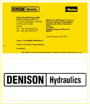 Certificación Internacional Denison Hydraulics