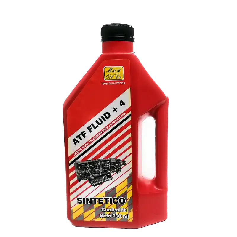 Aceite sintético para transmisiones automáticas ATF Fluid +4 M&A Oil Co. 950 ml
