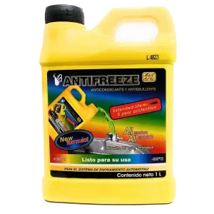 Anticongelante y antiebullente automotriz listo para usar M&A Oil Co. 1 Litro